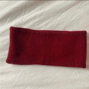 Portolano Red 100% Cashmere Headband